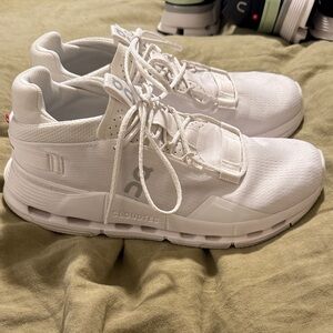 On Cloudnova 2 Running Women's Cloudtec White Sneakers